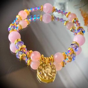 Leo Goddess Bracelet ~ Inspirational Swarovski Crystal & Gemstone Jewelry