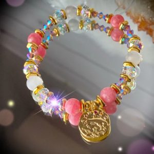 Taurus Goddess Bracelet ~ Inspirational Swarovski Crystal & Gemstone Jewelry