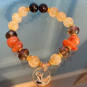 Aries Manifestation Bracelet | Carnelian & Citrine Bracelet | Crystal Passions®